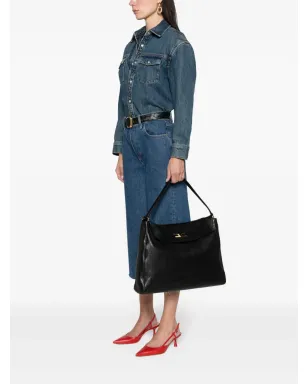 Elisabetta Franchi ラージ アベニュー トートバッグ - ブラック - サムネイル2