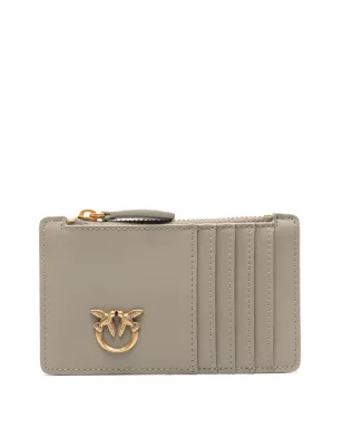 PINKO Airone Love Birds カードホルダー - グレー - サムネイル1