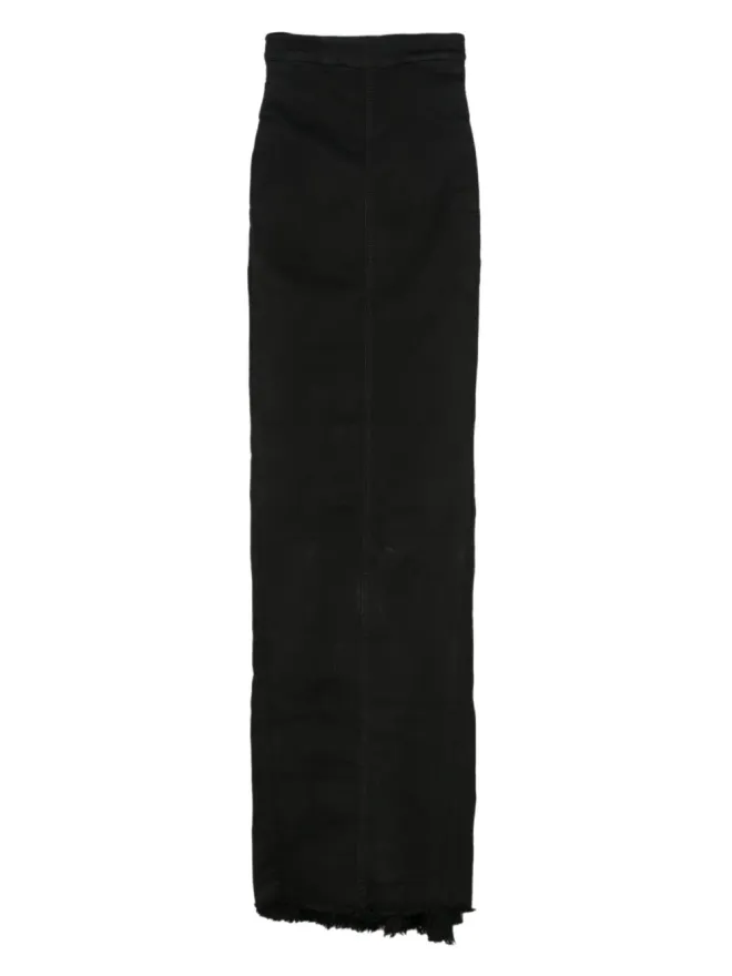 Rick Owens Rick Owens デニムマキシスカートの商品画像