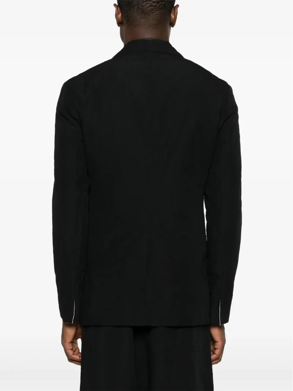 Forme D'expression 1B Lounge single-breasted blazer - Black - 画像4