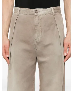 Wood Wood Fraser 褪色のワイドレッグパンツ - Neutrals - サムネイル5