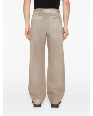 Wood Wood Fraser 褪色のワイドレッグパンツ - Neutrals - サムネイル4