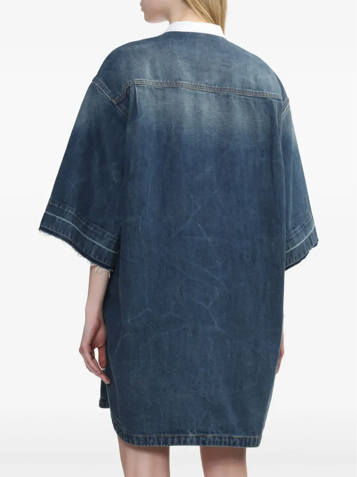 Stella McCartney コットン半袖チュニックドレス - 画像4