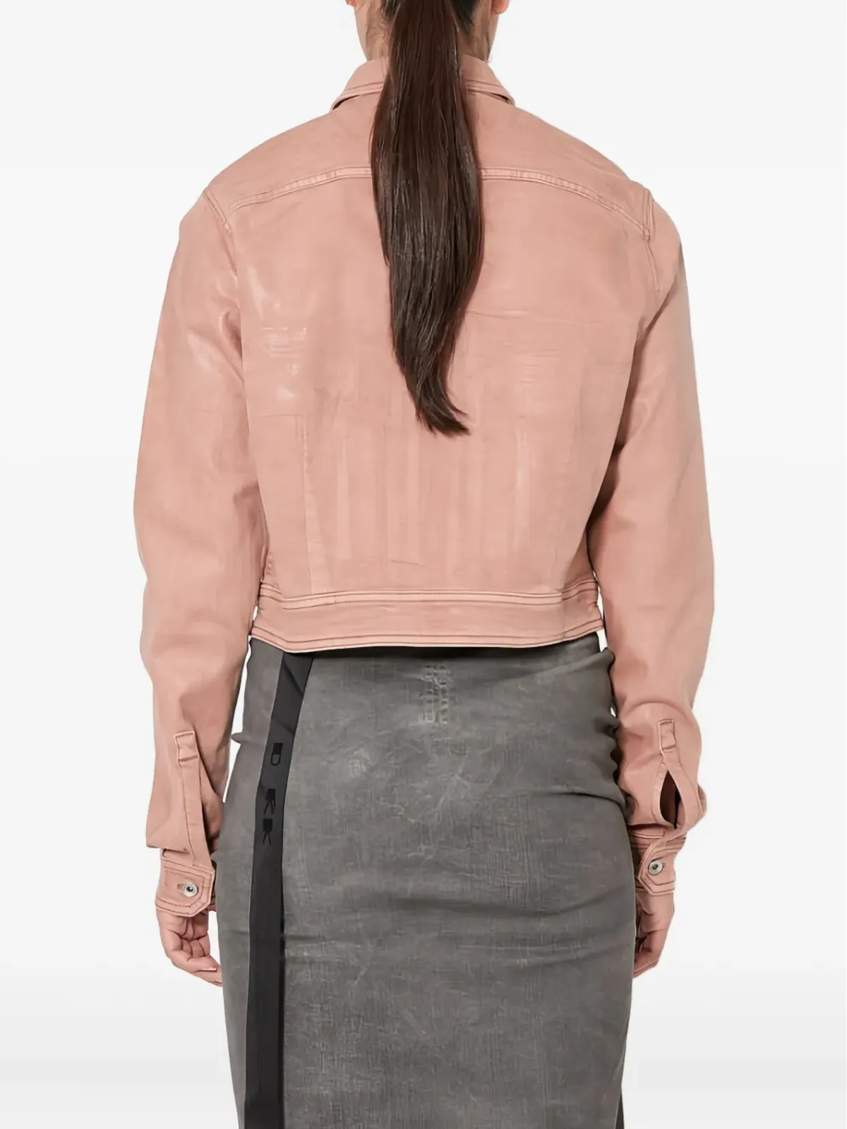 Rick Owens DRKSHDW カットアウトディテール ジャケット - 画像4