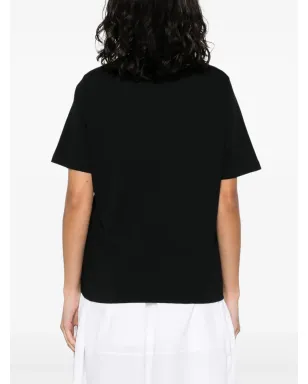 Maison Kitsuné Speedy Foxアップリケ Tシャツ - ブラック - サムネイル4