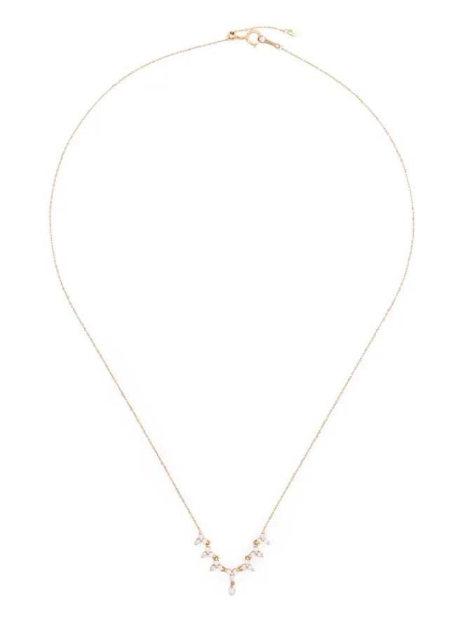 Persée Persée 18K イエローゴールド トライアングル ダイヤモンド テニスネックレスの商品画像