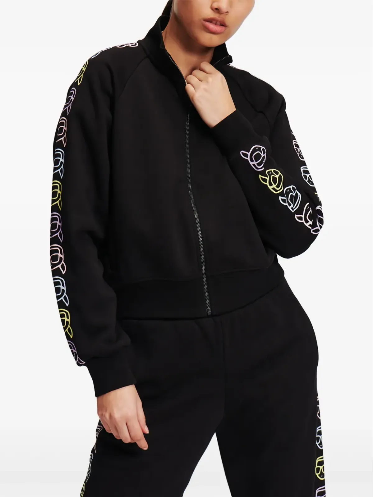 Karl Lagerfeld Ikon 2.0 ジップアップ スウェットシャツ - 画像3