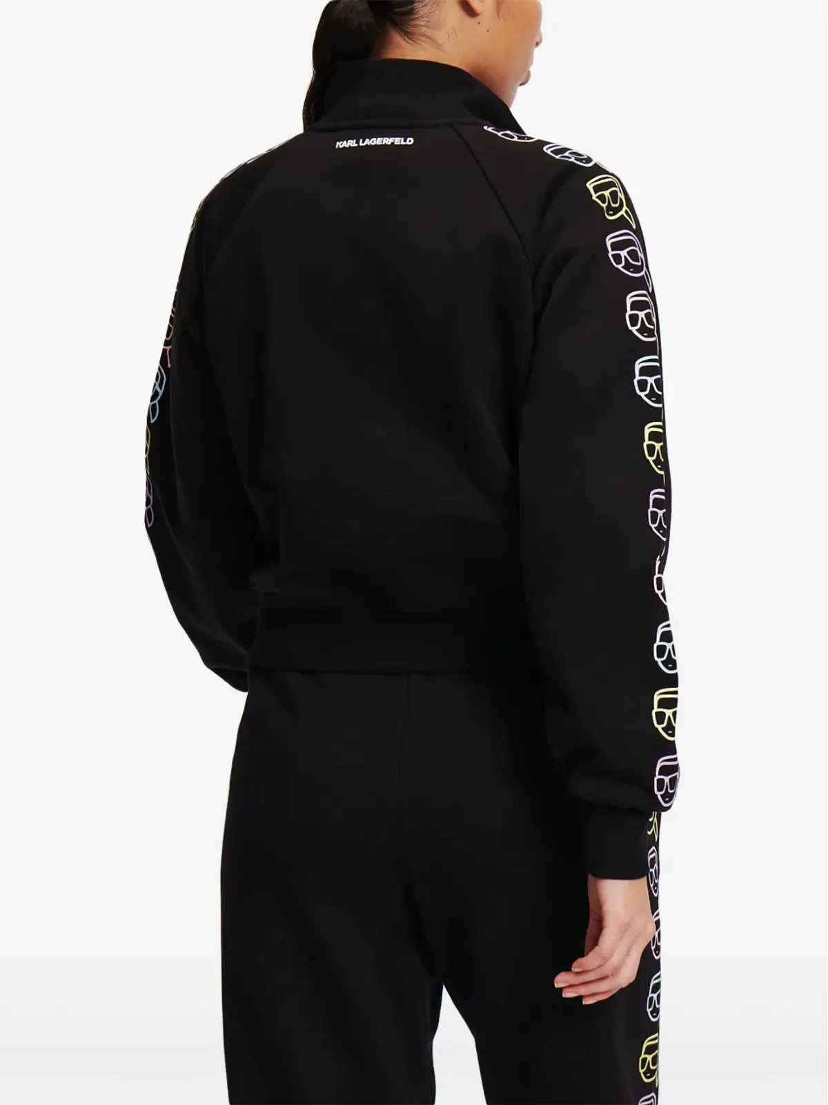 Karl Lagerfeld Ikon 2.0 ジップアップ スウェットシャツ - 画像4