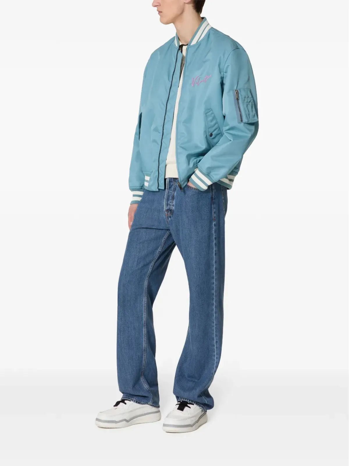 Valentino Garavani VLogo Signature ボンバージャケット - ブラック - 画像2