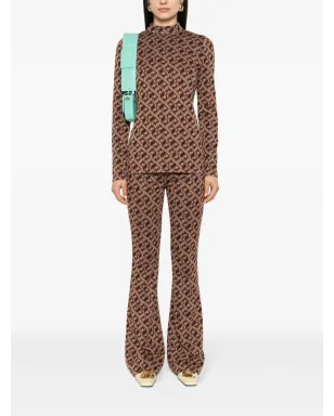 DVF Diane von Furstenberg Birdie Tarot Mazeプリントトップス - サムネイル2