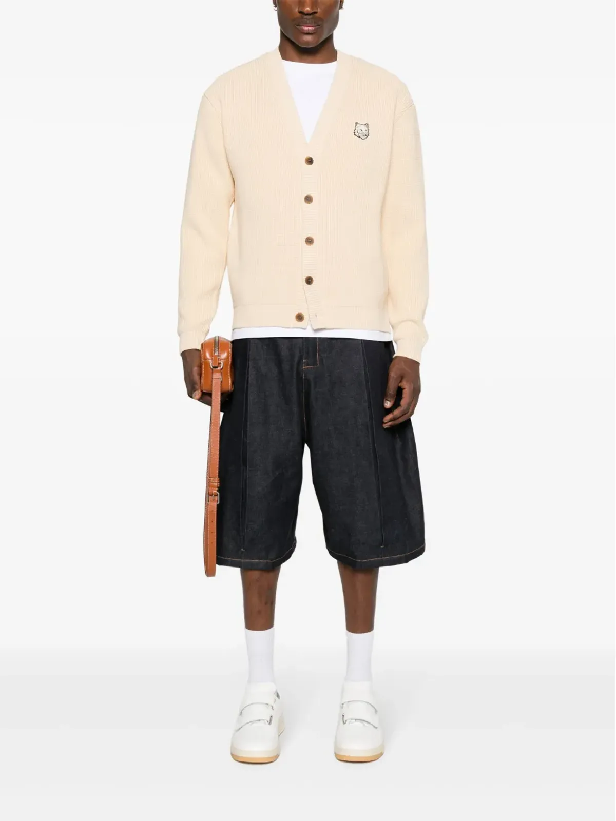 Maison Kitsuné ベビー・フォックス カーディガン - 画像2