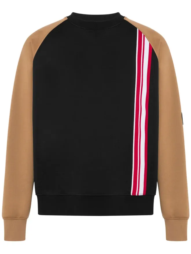 Moschino Moschino カラーブロック クルーネック スウェットシャツ ブラックの商品画像