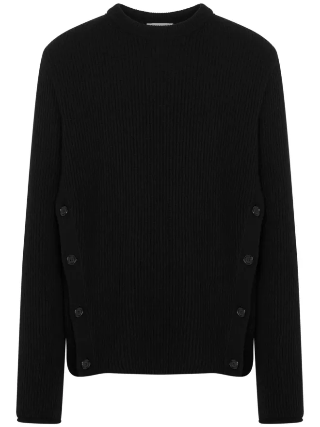 Moschino Moschino リブ編み バージンウール ジャンパー - ブラックの商品画像