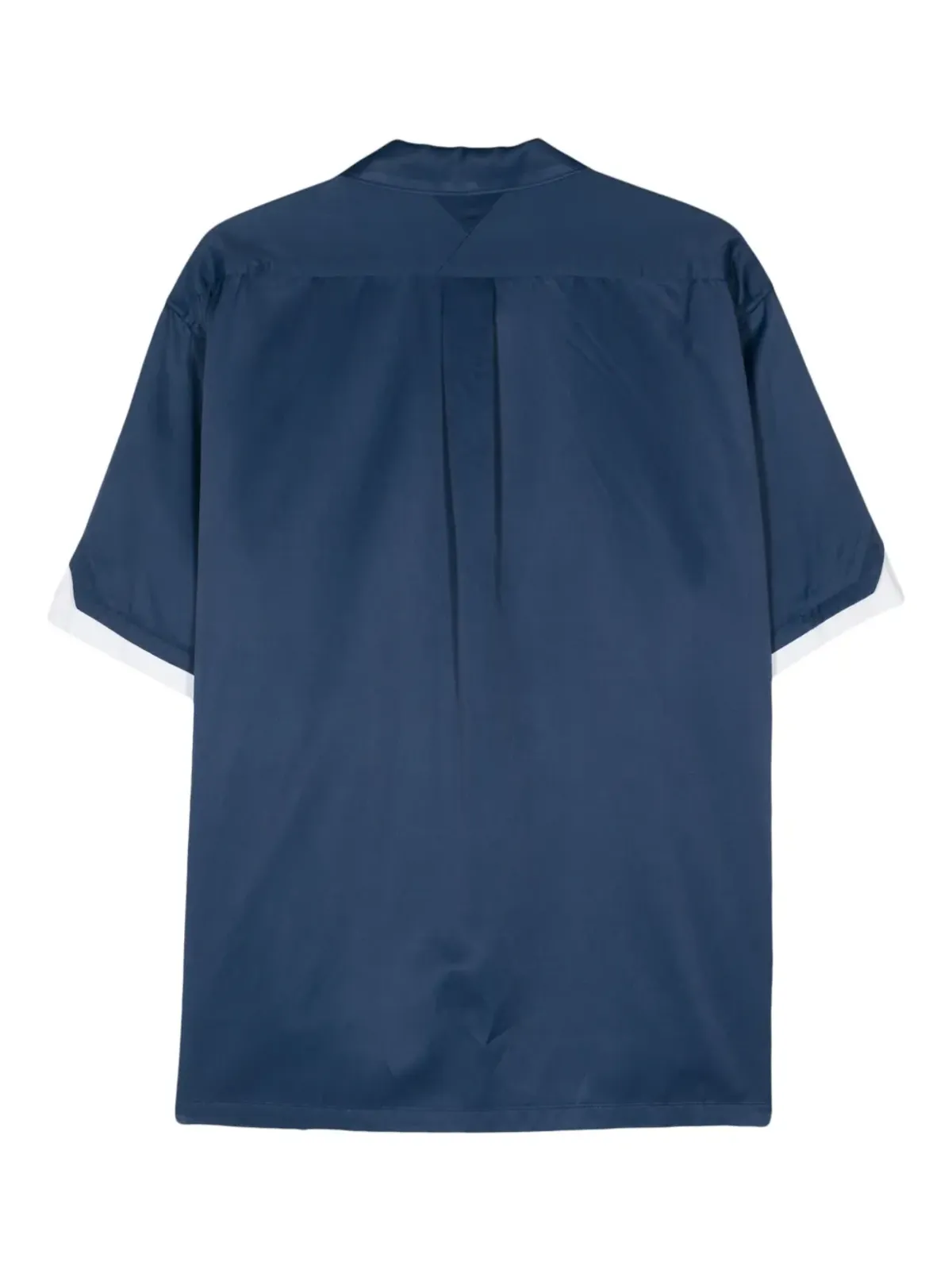 White Mountaineering キャンプカラーのレイヤードシャツ - 画像2