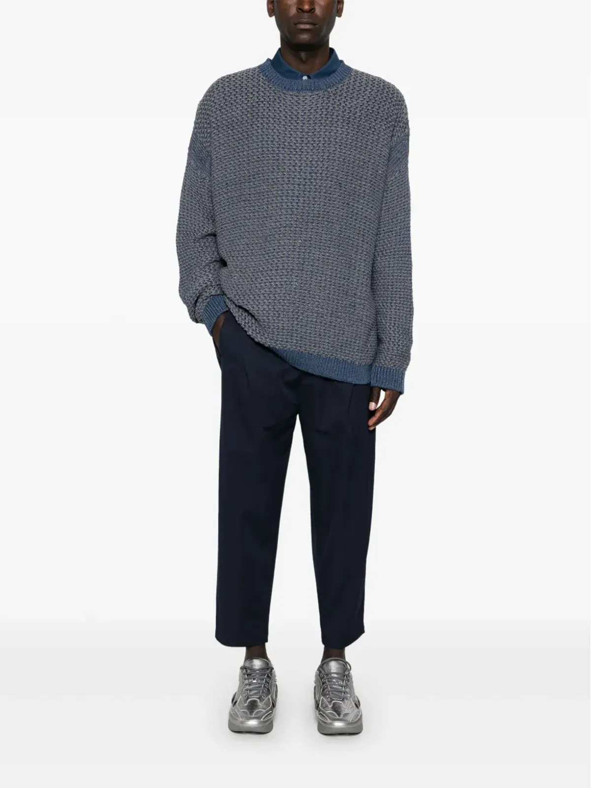 White Mountaineering テーパードパンツ - 画像2