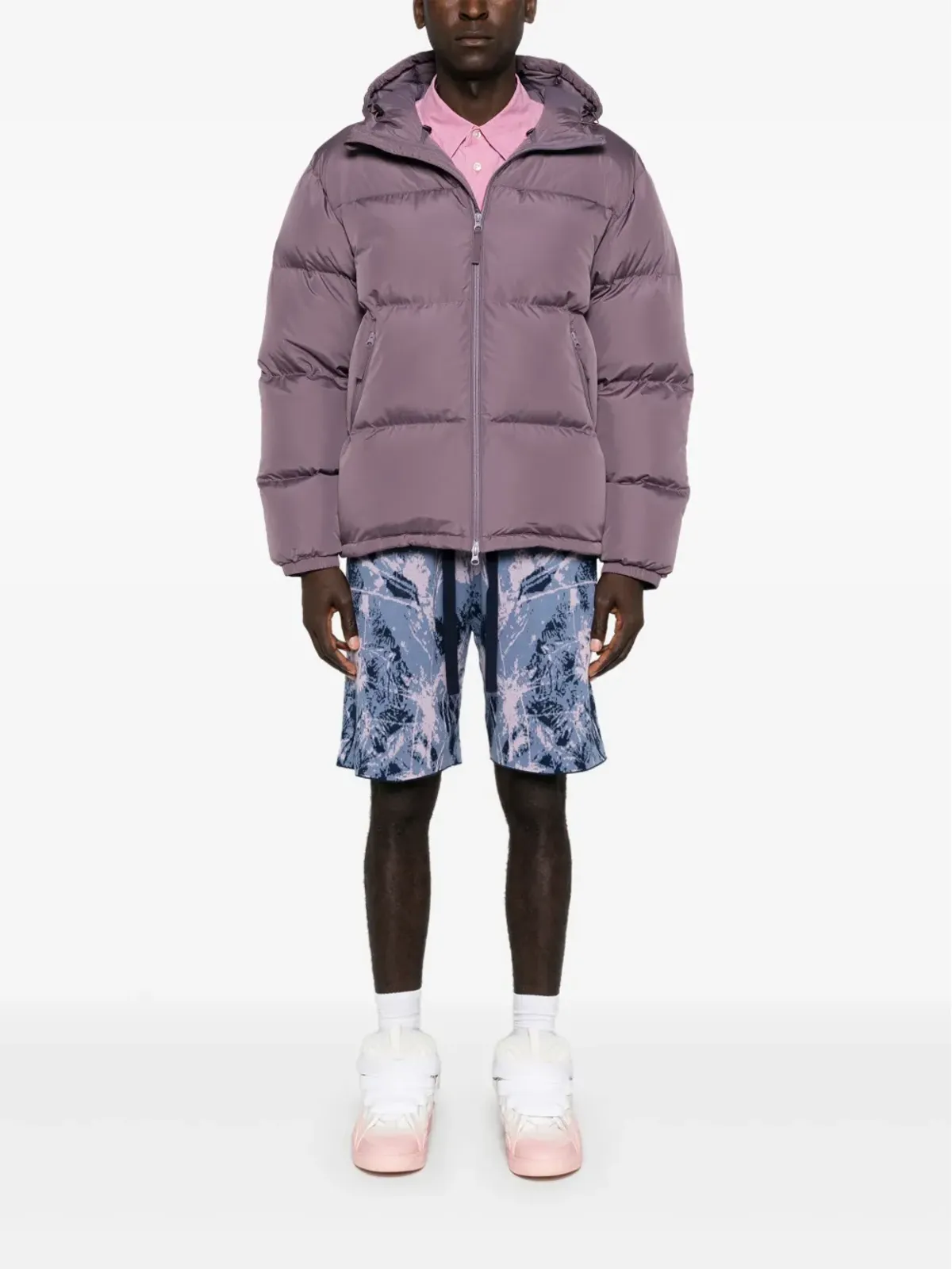 White Mountaineering ジャングル柄ショーツ - 画像2