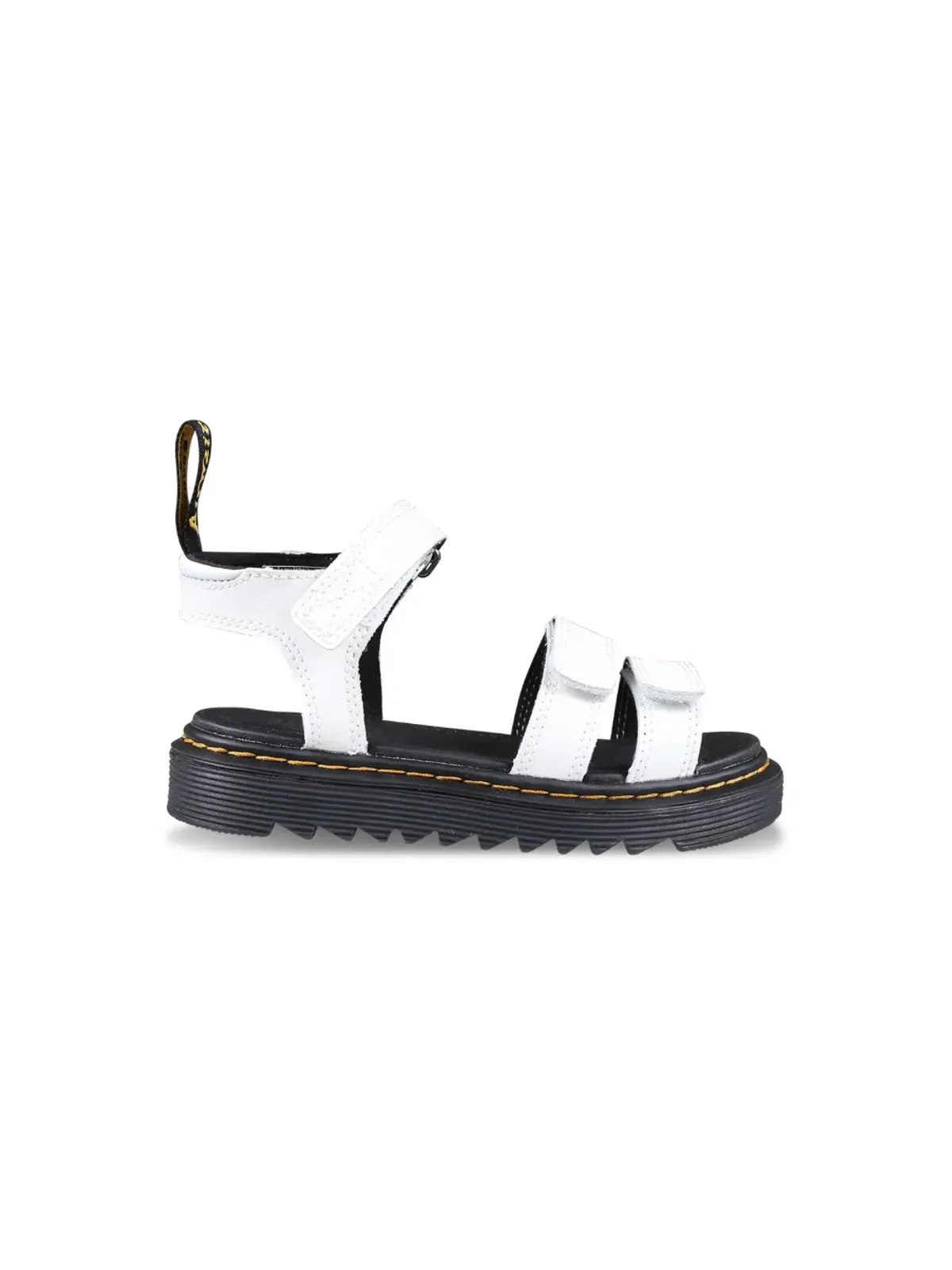Dr. Martens Kids Klaire leather sandals - White - 画像2