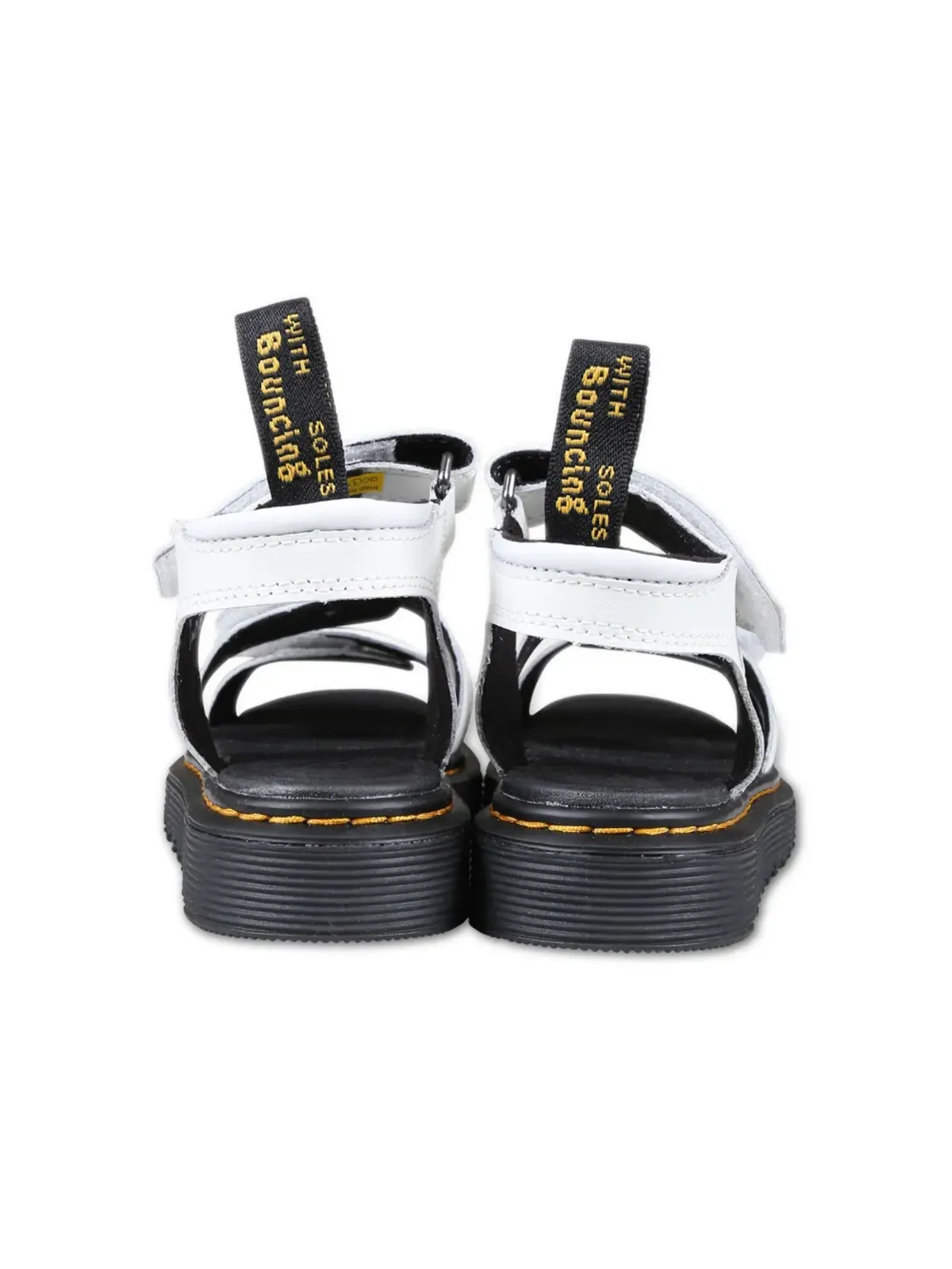 Dr. Martens Kids Klaire leather sandals - White - 画像3