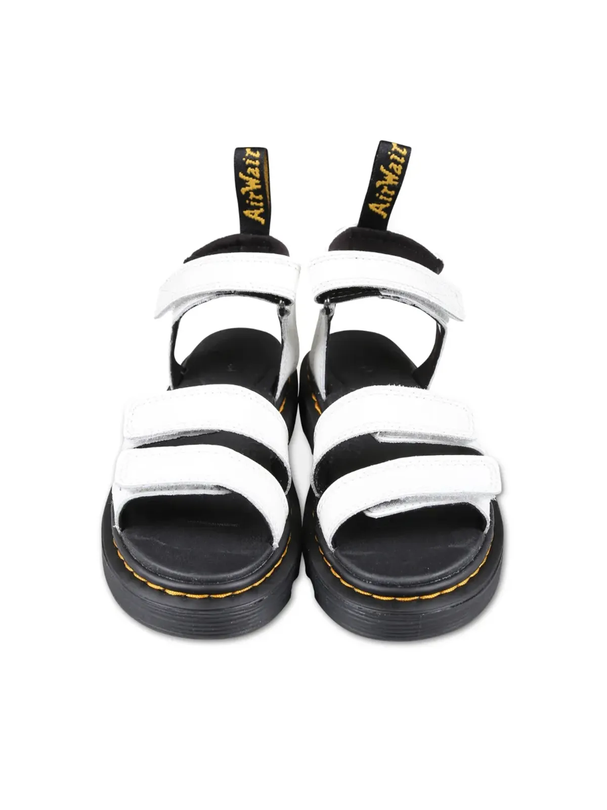 Dr. Martens Kids Klaire leather sandals - White - 画像4