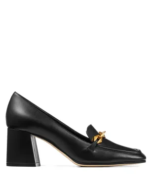 Jimmy Choo 65mm ダイヤモンド ティルダ レザー パンプス ブラック - サムネイル1