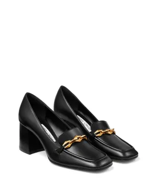 Jimmy Choo 65mm ダイヤモンド ティルダ レザー パンプス ブラック - サムネイル2
