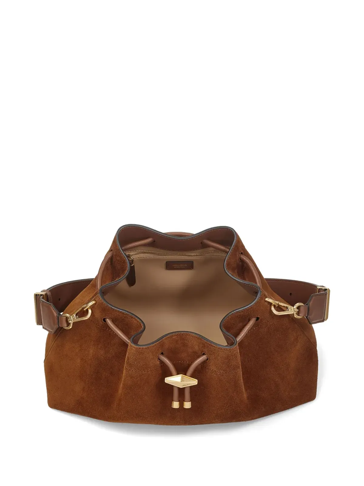 Jimmy Choo Cinch M バケットバッグ - ブラウン - 画像4