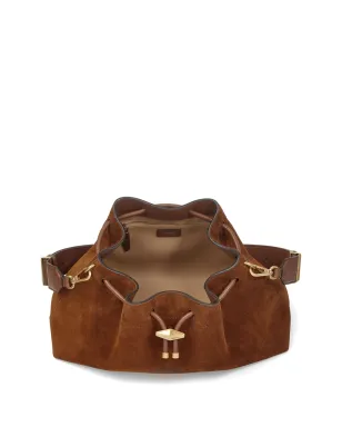 Jimmy Choo Cinch M バケットバッグ - ブラウン - サムネイル4