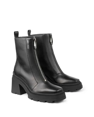 Jimmy Choo 80mm エージニー ブーツ - ブラック - サムネイル2