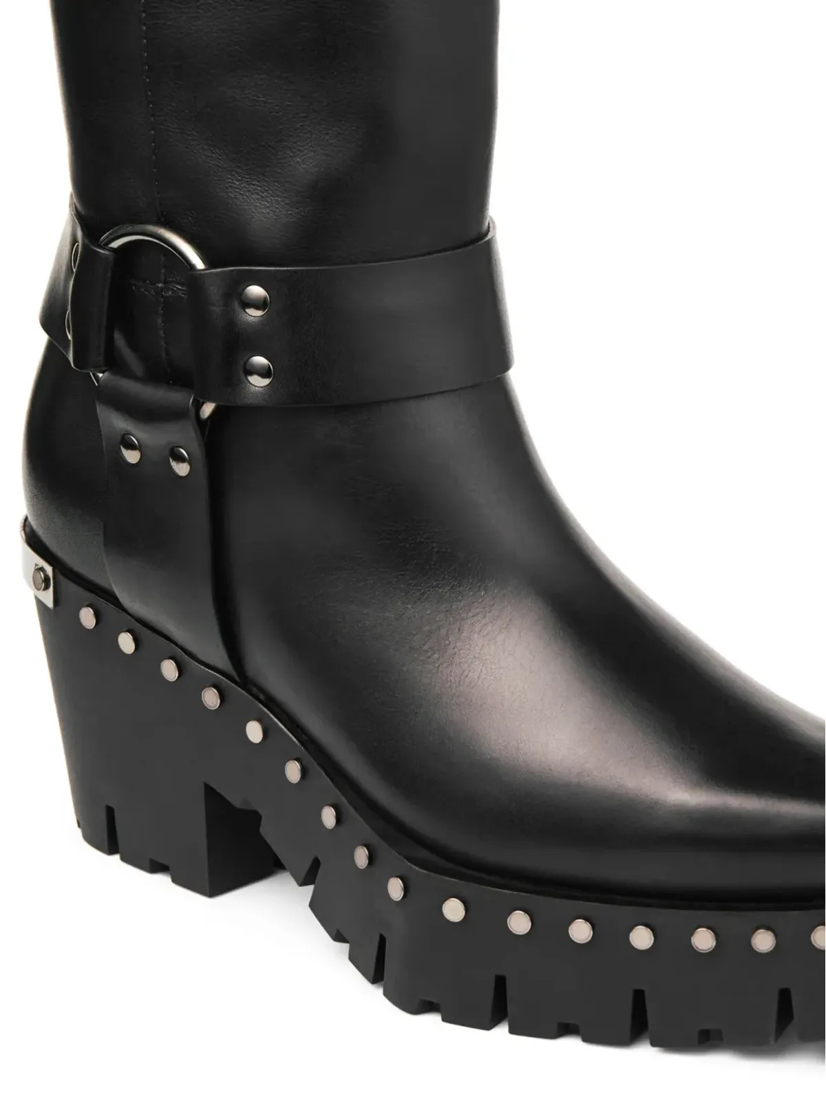 Jimmy Choo Quinn ブーツ 75mm ブラック - 画像4