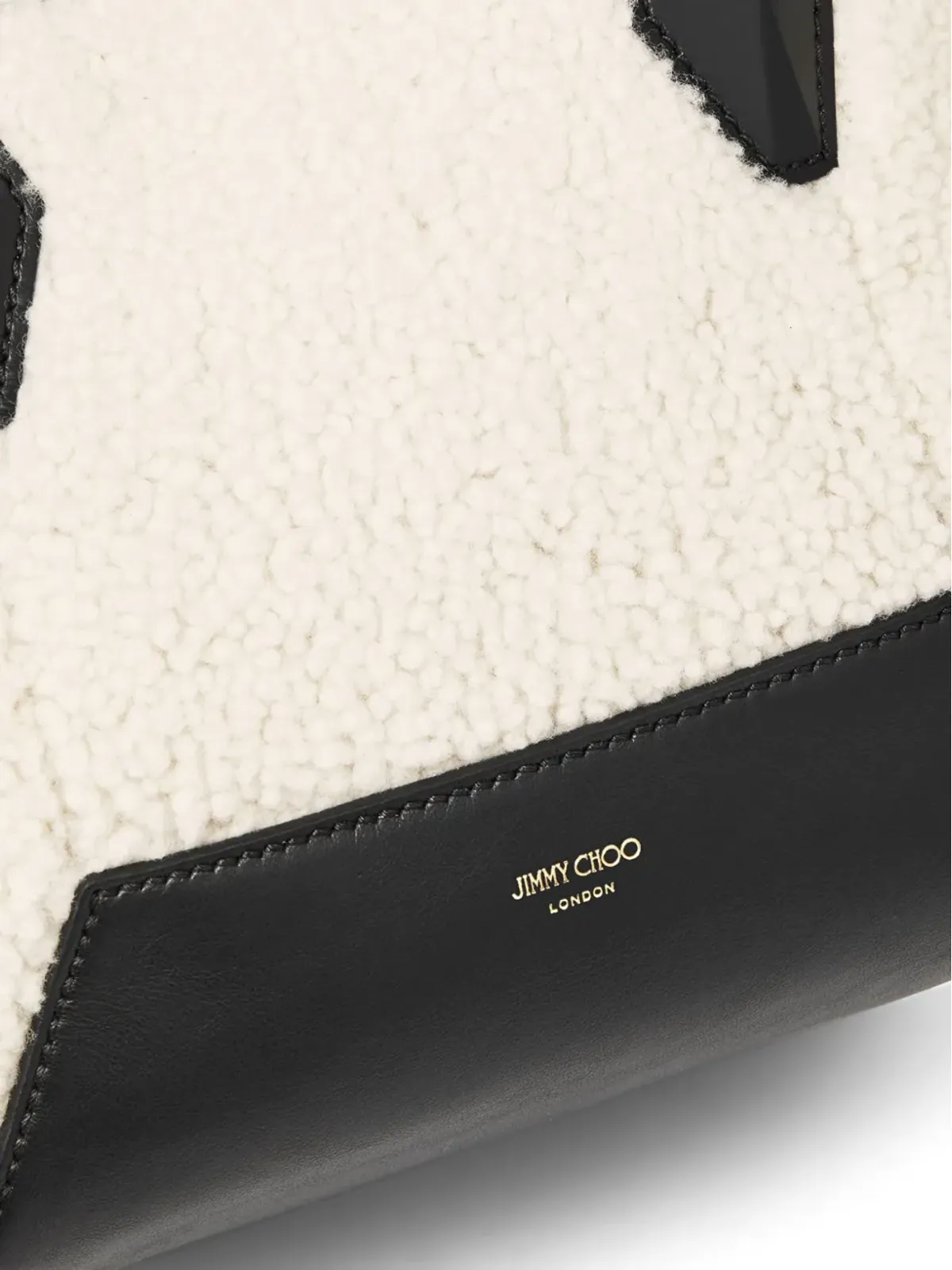 Jimmy Choo ミニ ダイヤモンド トートバッグ - ホワイト - 画像4