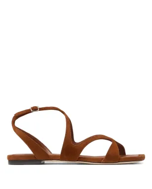 Jimmy Choo Ayla フラットサンダル - ブラウン - サムネイル1