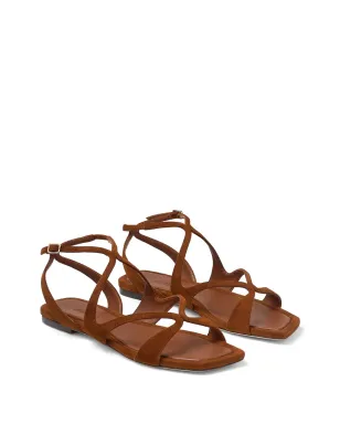 Jimmy Choo Ayla フラットサンダル - ブラウン - サムネイル2