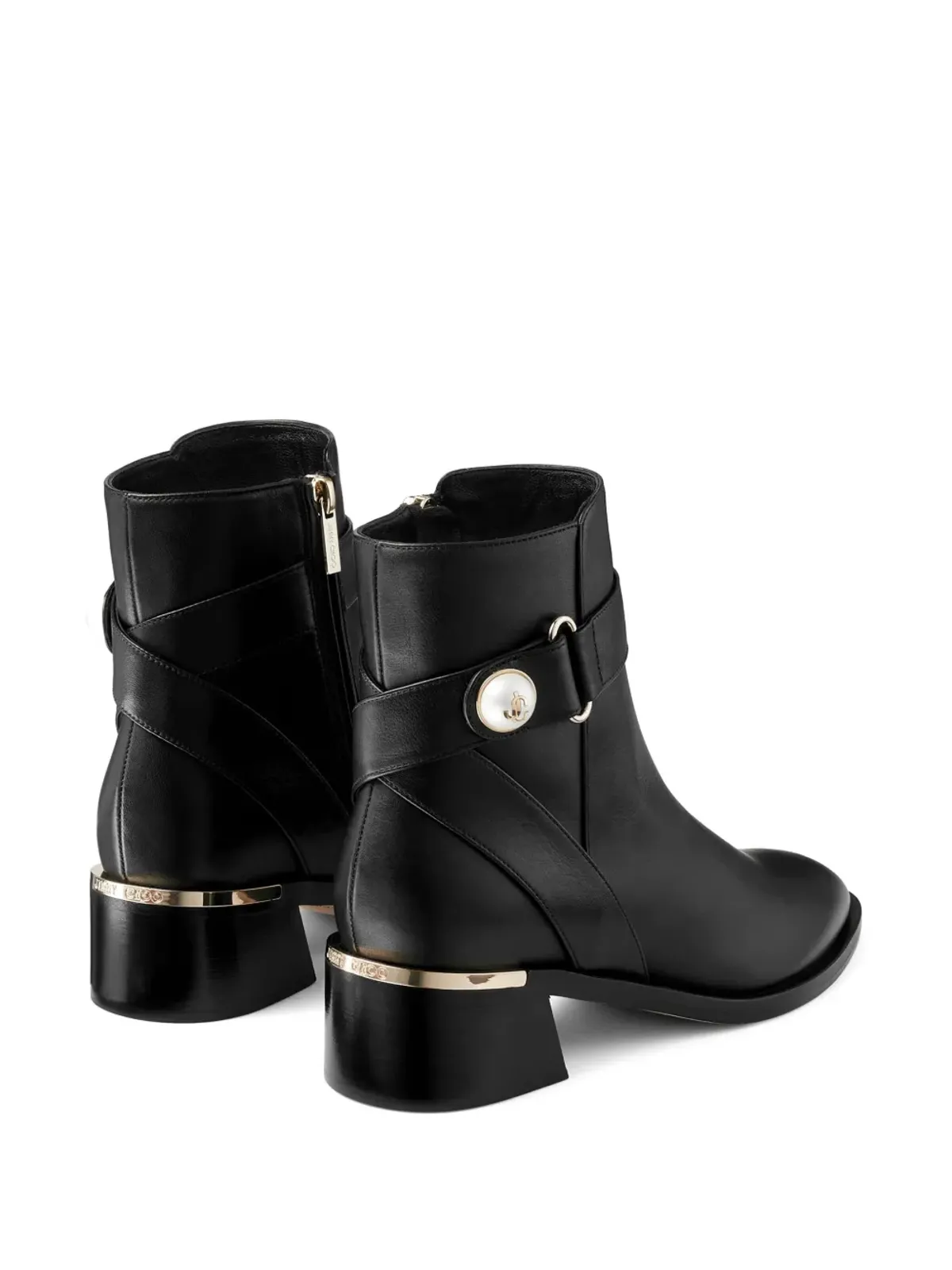 Jimmy Choo Noor アンクルブーツ ブラック - 画像3