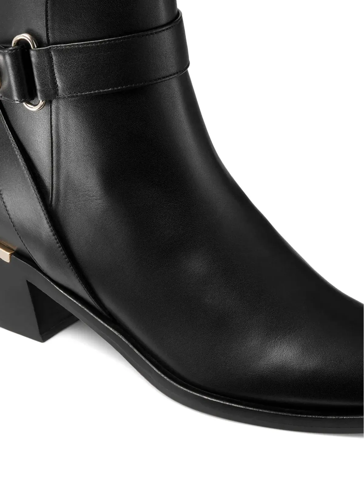 Jimmy Choo Noor アンクルブーツ ブラック - 画像4