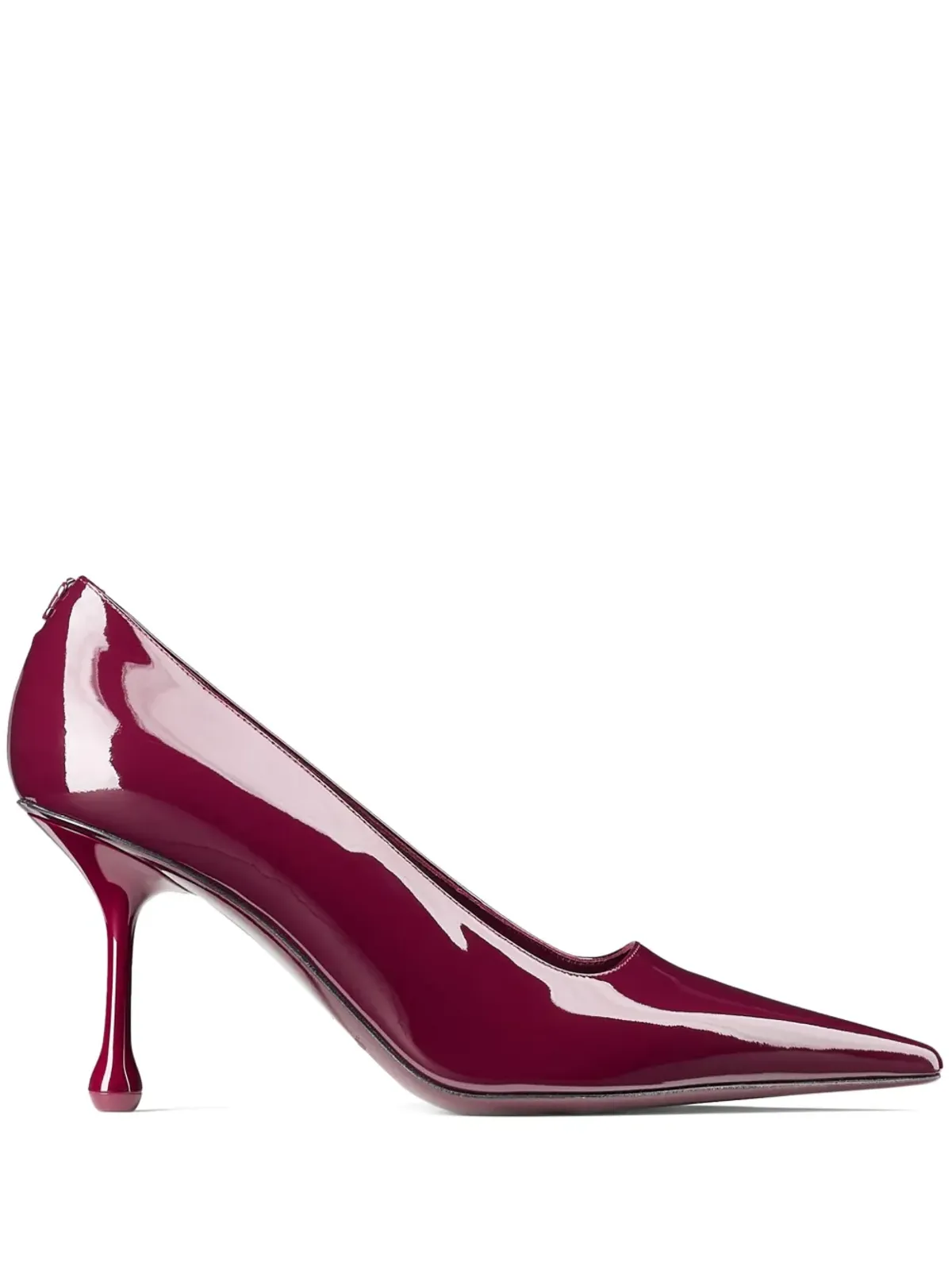 Jimmy Choo 80mm Ixiaパンプス レッド - 画像1