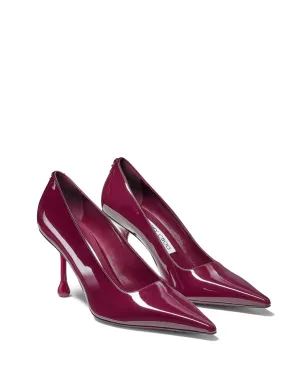 Jimmy Choo 80mm Ixiaパンプス レッド - サムネイル2
