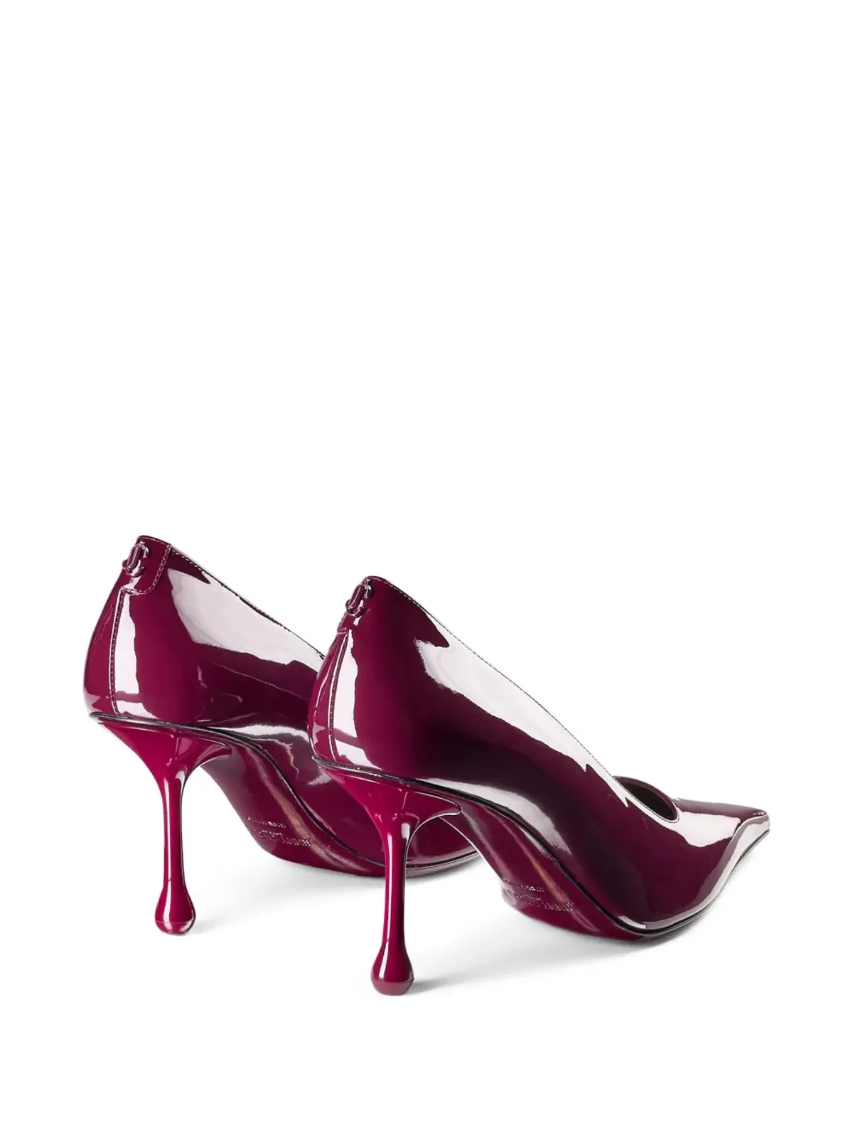 Jimmy Choo 80mm Ixiaパンプス レッド - 画像3