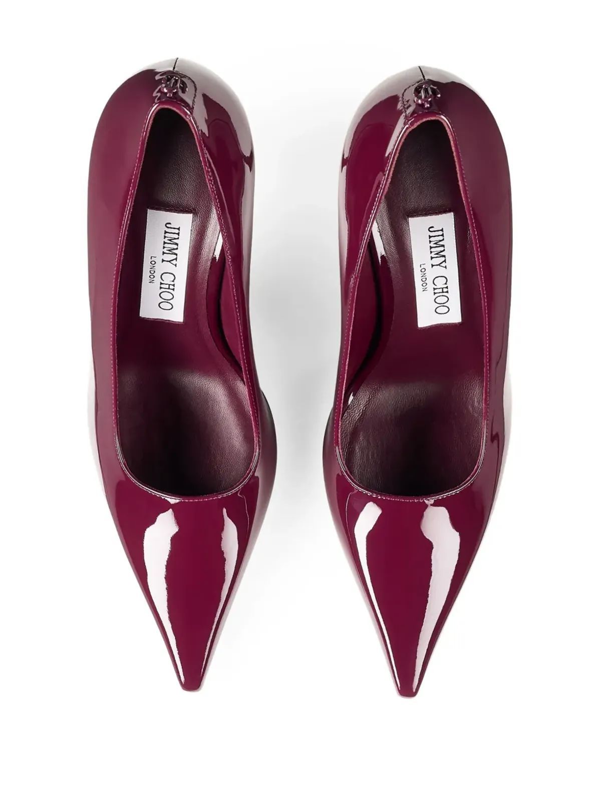 Jimmy Choo 80mm Ixiaパンプス レッド - 画像4