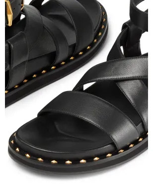 Jimmy Choo ブレーズ レザー サンダル - ブラック - サムネイル5