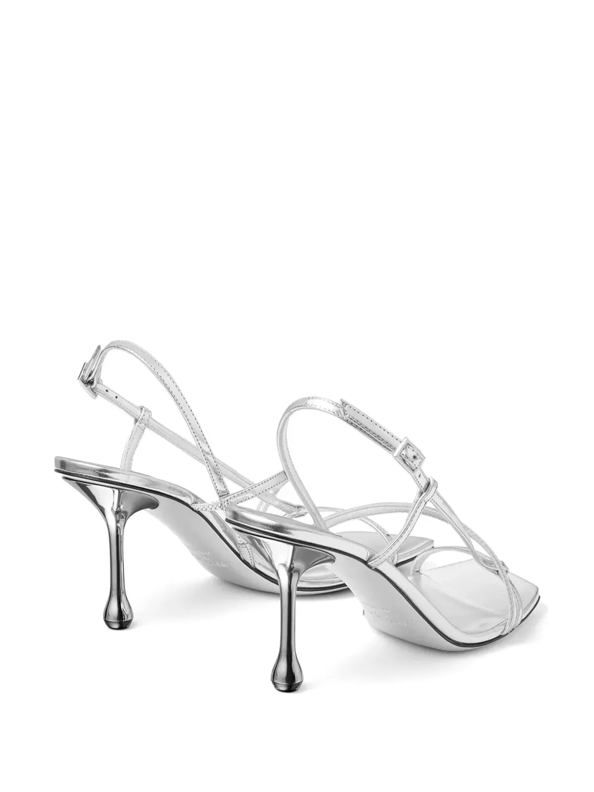 Jimmy Choo Etana 80mm サンダル - シルバー - 画像3