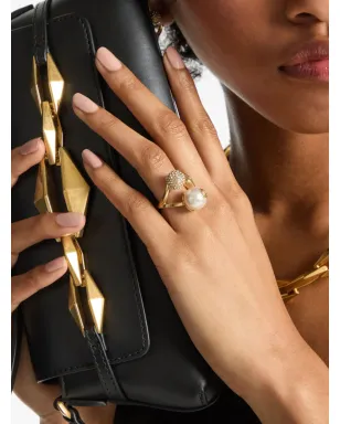 Jimmy Choo マルチチャーム リング - ゴールド - サムネイル5