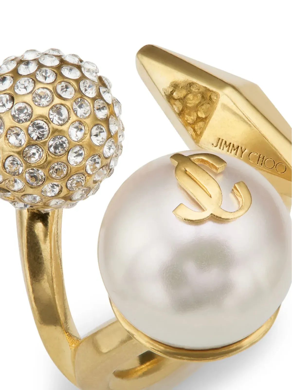 Jimmy Choo マルチチャーム リング - ゴールド - 画像3