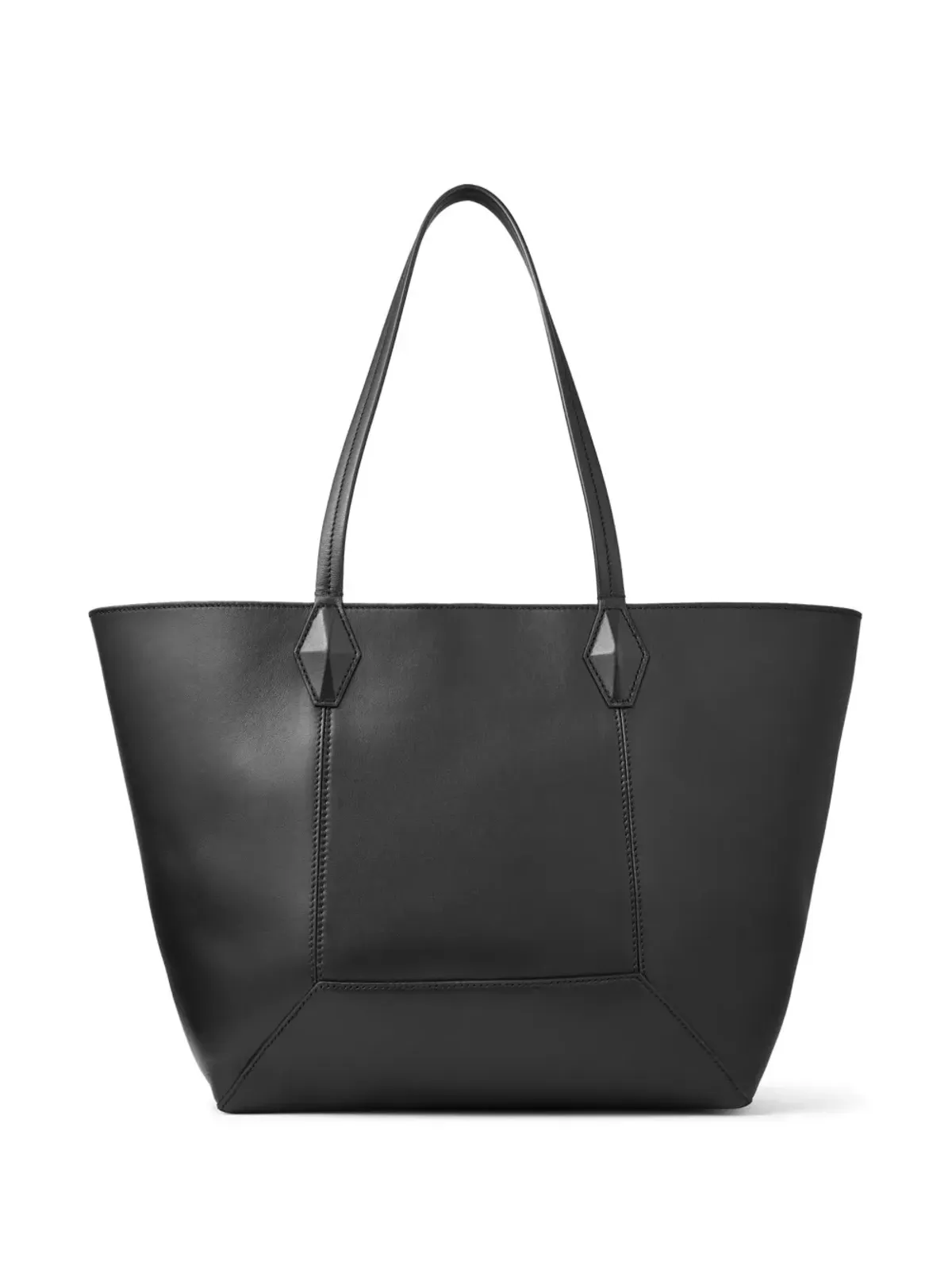 Jimmy Choo ミディアム ダイヤモンド トート バッグ - ブラック - 画像2