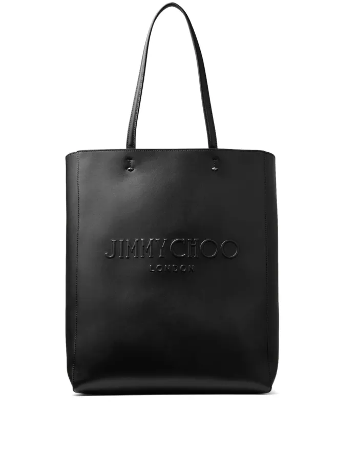 Jimmy Choo Jimmy Choo デボスドロゴ レザー トートバッグ - ブラックの商品画像