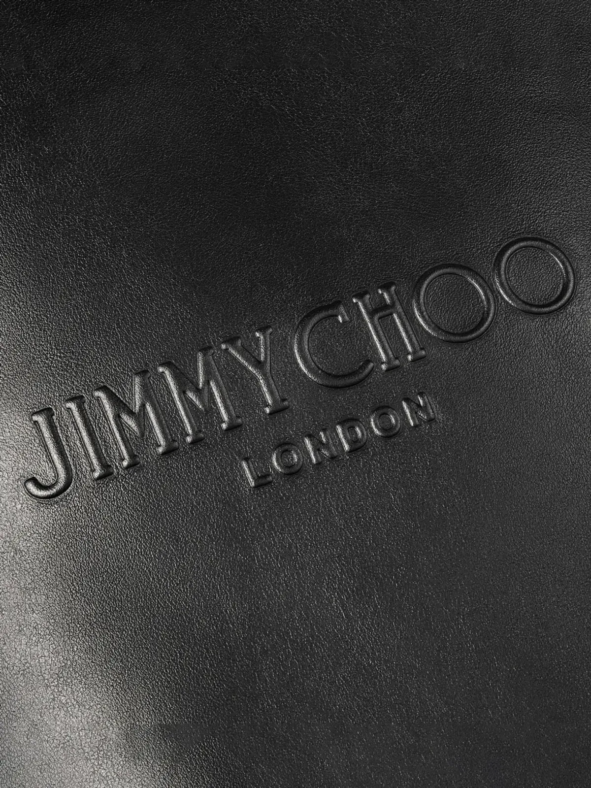 Jimmy Choo デボスドロゴ レザー トートバッグ - ブラック - 画像5