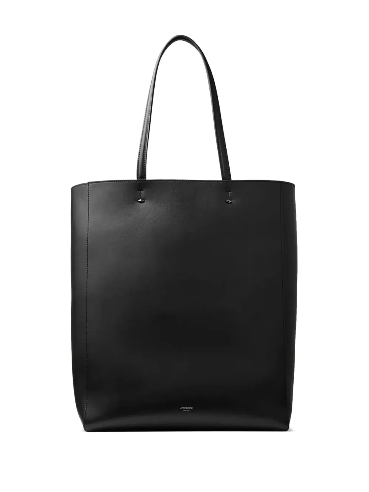 Jimmy Choo デボスドロゴ レザー トートバッグ - ブラック - 画像2
