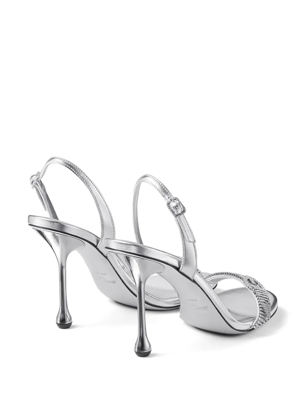 Jimmy Choo Tabatha サンダル - シルバー - 画像5