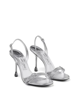 Jimmy Choo Tabatha サンダル - シルバー - サムネイル2