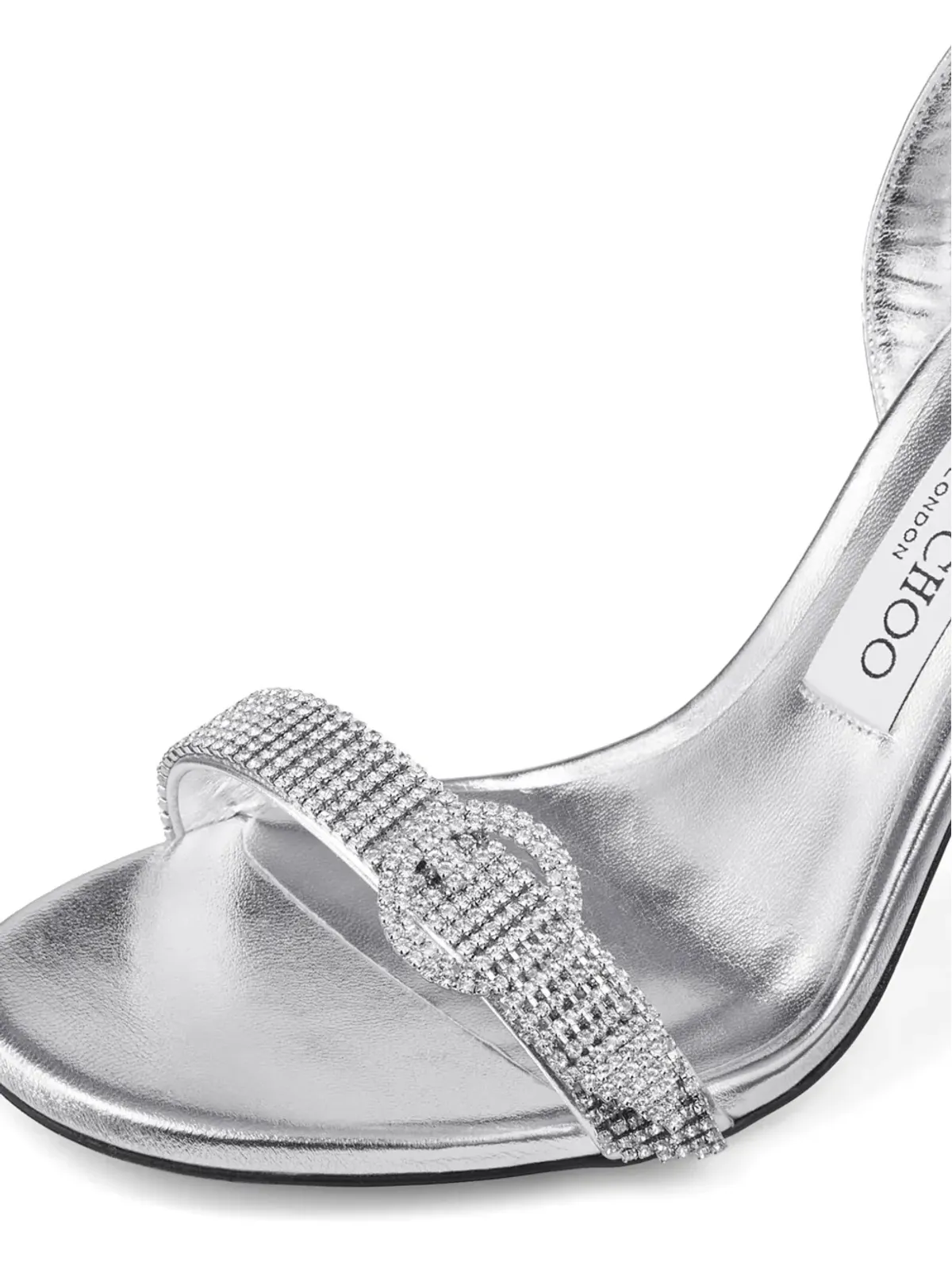 Jimmy Choo Tabatha サンダル - シルバー - 画像3