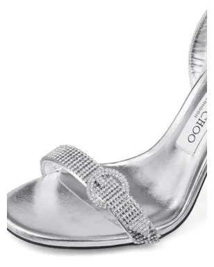 Jimmy Choo Tabatha サンダル - シルバー - サムネイル3